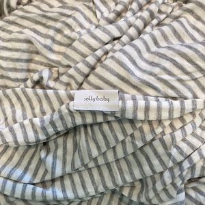 Solly Baby Wrap Natural and Grey Stripe